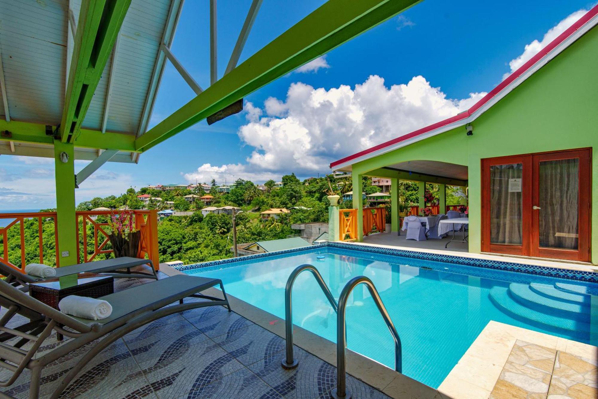 Tropical Paradise View Anse La Raye Exterior photo