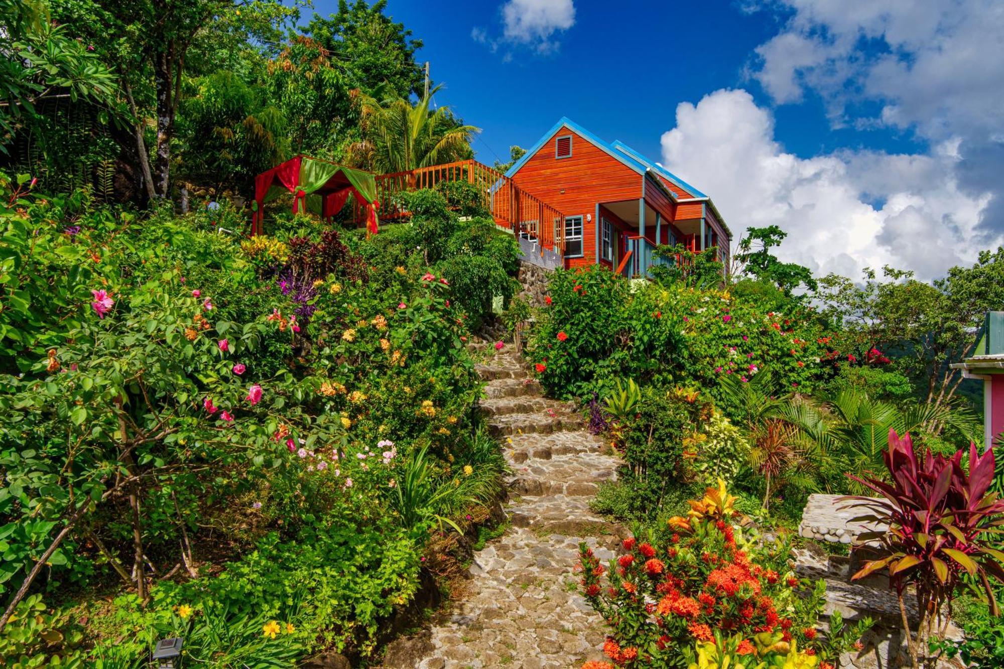 Tropical Paradise View Anse La Raye Exterior photo
